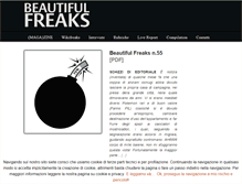 Tablet Screenshot of beautifulfreaks.org